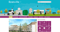 Desktop Screenshot of ezanville.fr